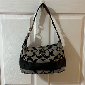 👜 Authentic Coach Logo Hobo Bag